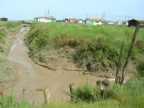 Ile d'Oléron ,cabanes d'huîtres